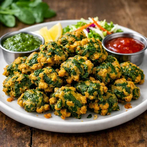 Palak Pakora - Half Tray